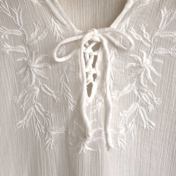 100% Cotton White Top from Ralph Lauren -  Size L - Picture 7 of 10